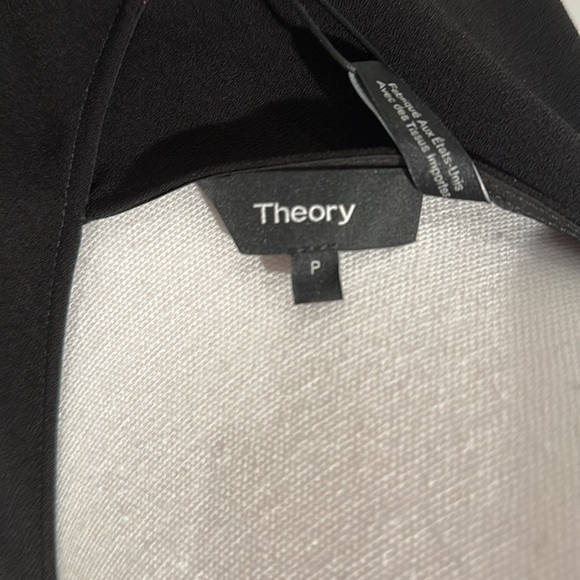 NWT Theory Yvetta Top with Leather Straps - Picture 11 of 16